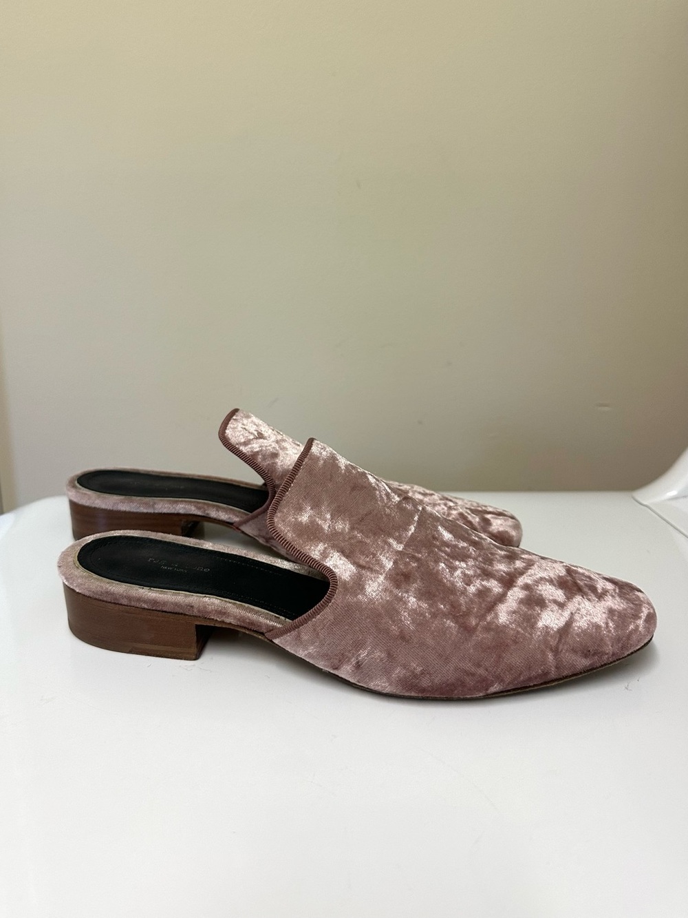 Rag & Bone Luis Velvet Mules - Picture 3 of 9
